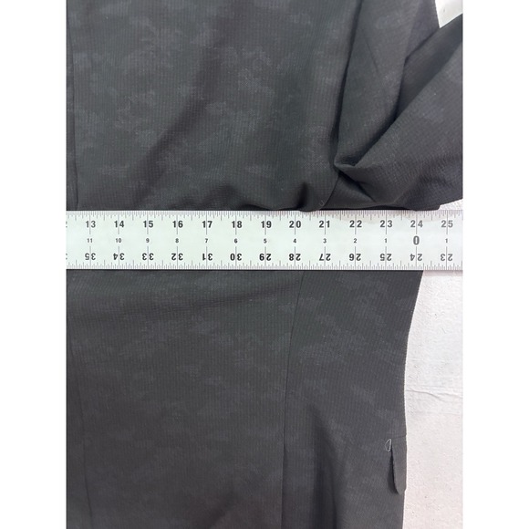 7 Downie St 48R black camo blazer jacket sport suit coat stretch mens willow - Picture 9 of 12